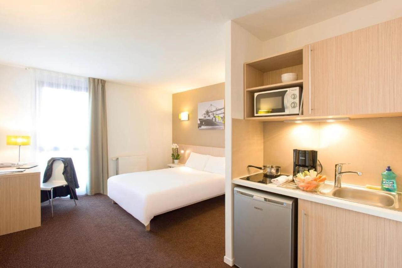 Aparthotel Adagio Access Le Havre Les Docks Kültér fotó